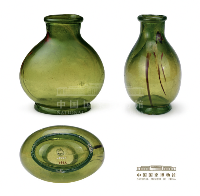 绿玻璃器 隋 李静训墓出土 中国国家博物馆藏